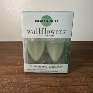 White Barn Candle Co Wallflower Refill Bulbs Cucumber Mellon 2 Pack